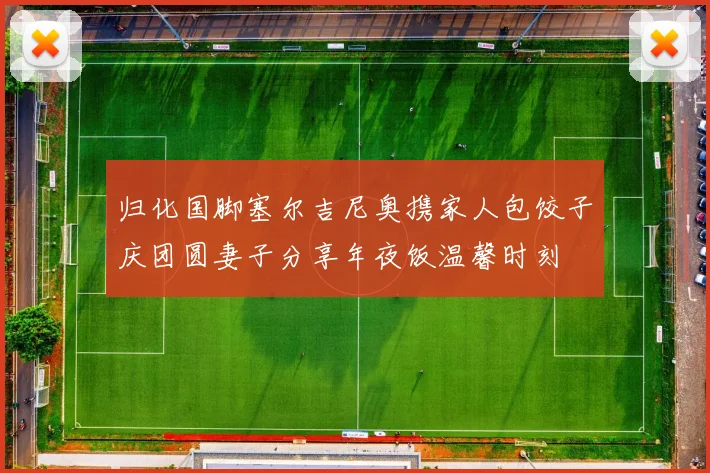 归化国脚塞尔吉尼奥携家人包饺子庆团圆妻子分享年夜饭温馨时刻